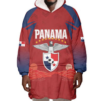 Afro-Panama Football 2026 Custom Wearable Blanket Hoodie La Marea Roja Making History - Wonder Print Shop
