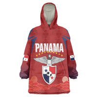Afro-Panama Football 2026 Custom Wearable Blanket Hoodie La Marea Roja Making History - Wonder Print Shop