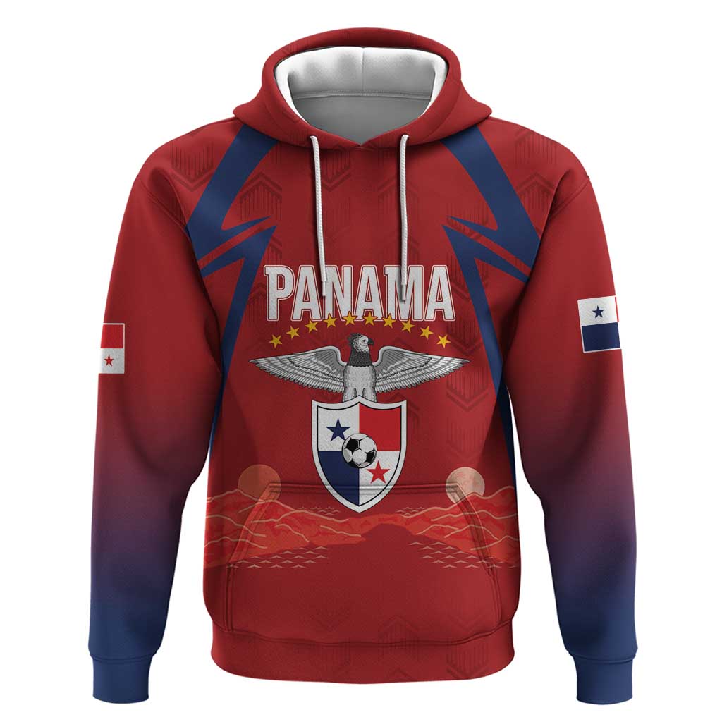 Afro-Panama Football 2026 Custom Zip Hoodie La Marea Roja Making History - Wonder Print Shop