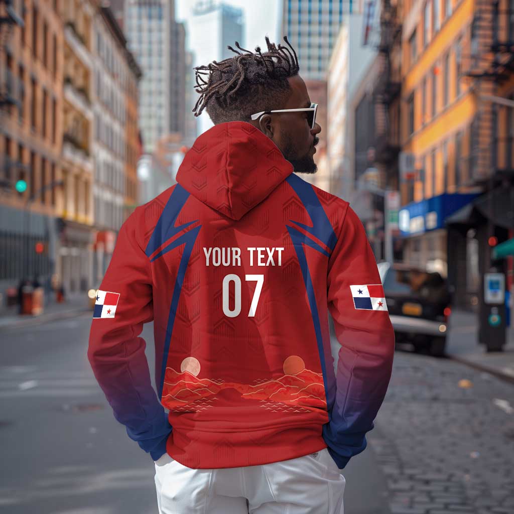 Afro-Panama Football 2026 Custom Zip Hoodie La Marea Roja Making History - Wonder Print Shop