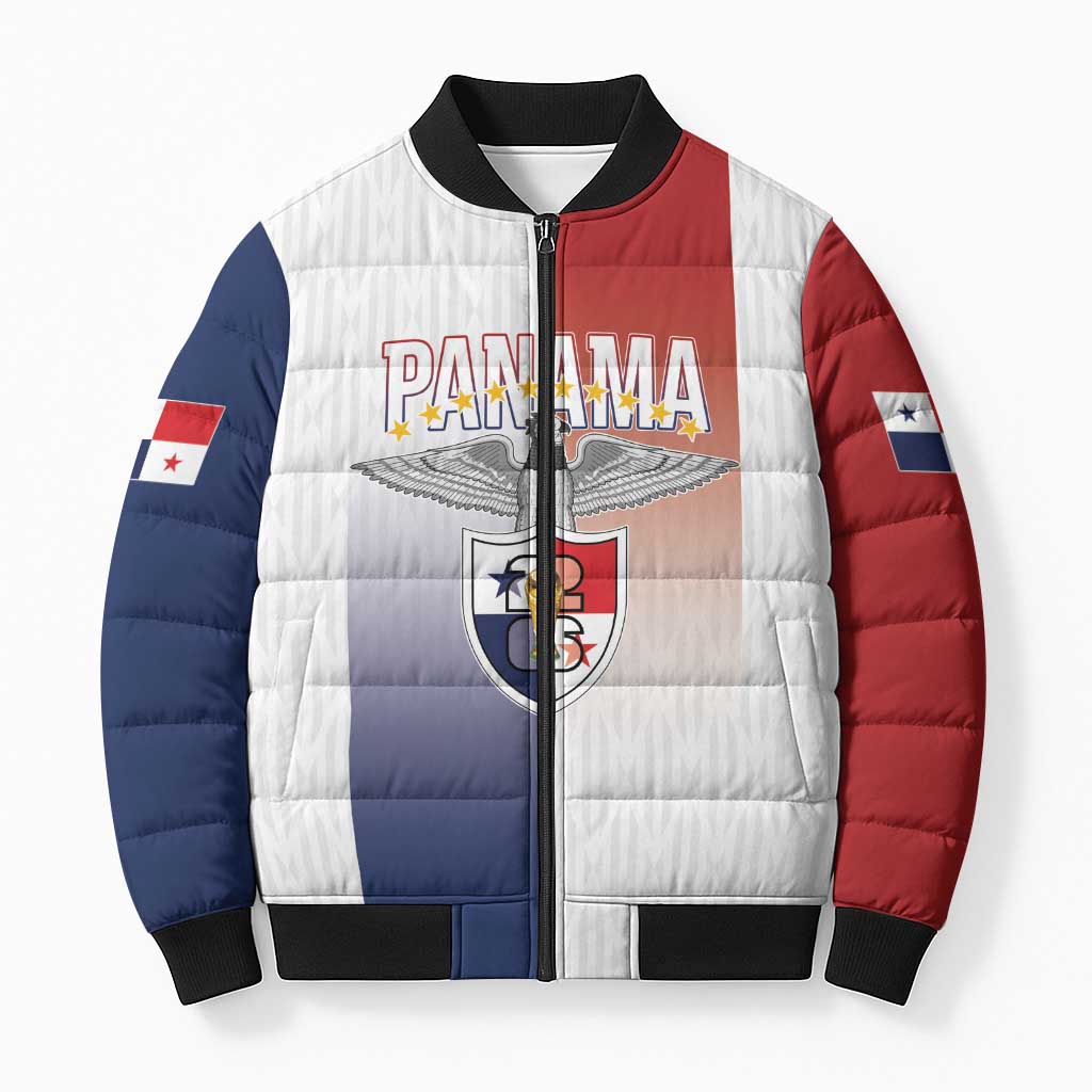 Afro-Panama Football Los Canaleros 2026 Custom Bomber Puffer Jacket Rising Glory - Wonder Print Shop