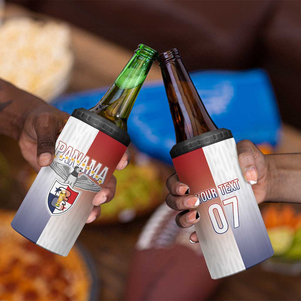 Afro-Panama Football Los Canaleros 2026 Custom 4 in 1 Can Cooler Tumbler Rising Glory - Wonder Print Shop