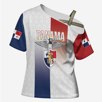 Afro-Panama Football Los Canaleros 2026 Custom Cross Shoulder Shirt Rising Glory - Wonder Print Shop