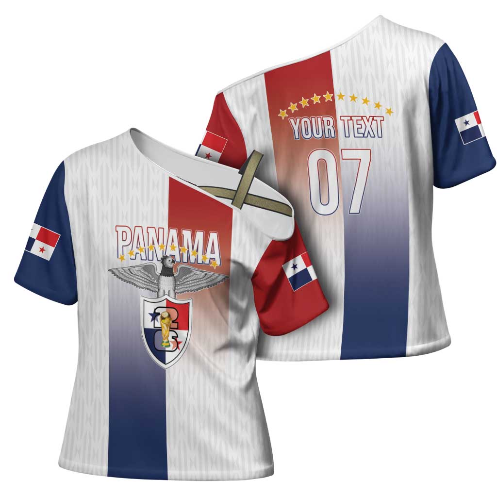 Afro-Panama Football Los Canaleros 2026 Custom Cross Shoulder Shirt Rising Glory - Wonder Print Shop