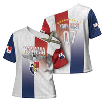 Afro-Panama Football Los Canaleros 2026 Custom Cross Shoulder Shirt Rising Glory - Wonder Print Shop