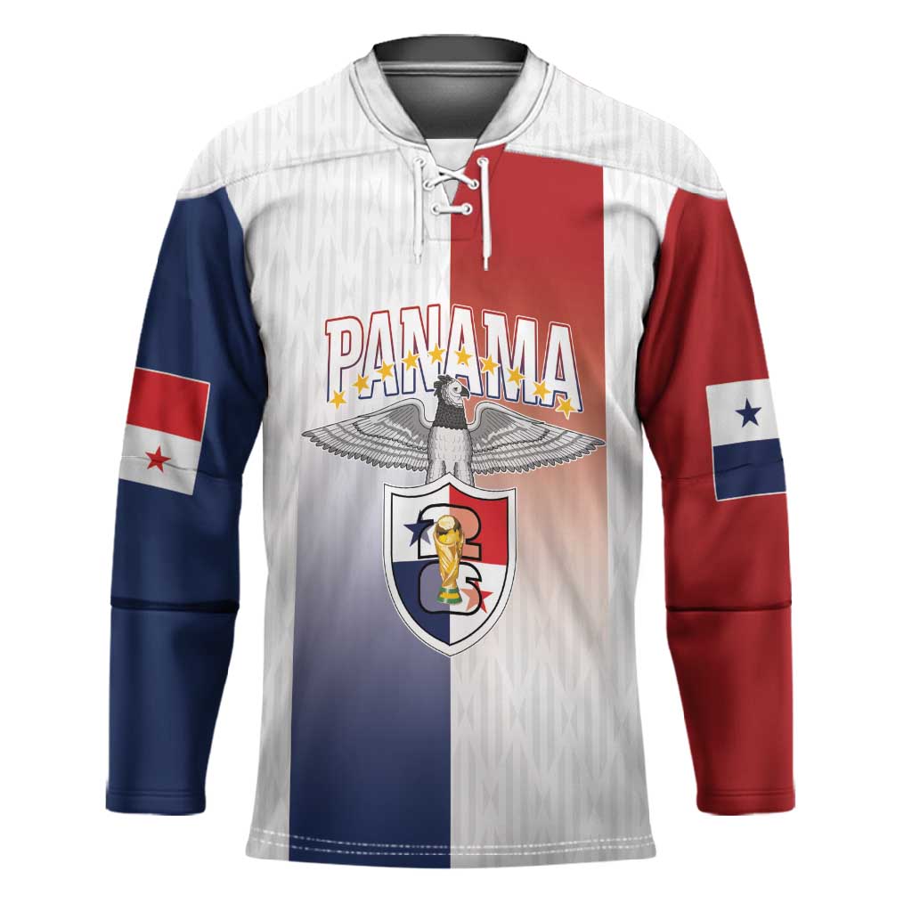 Afro-Panama Football Los Canaleros 2026 Custom Hockey Jersey Rising Glory - Wonder Print Shop