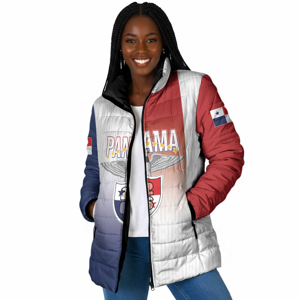 Afro-Panama Football Los Canaleros 2026 Custom Padded Jacket Rising Glory - Wonder Print Shop