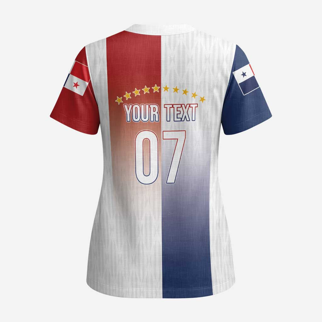 Afro-Panama Football Los Canaleros 2026 Custom Scrub Top Rising Glory - Wonder Print Shop
