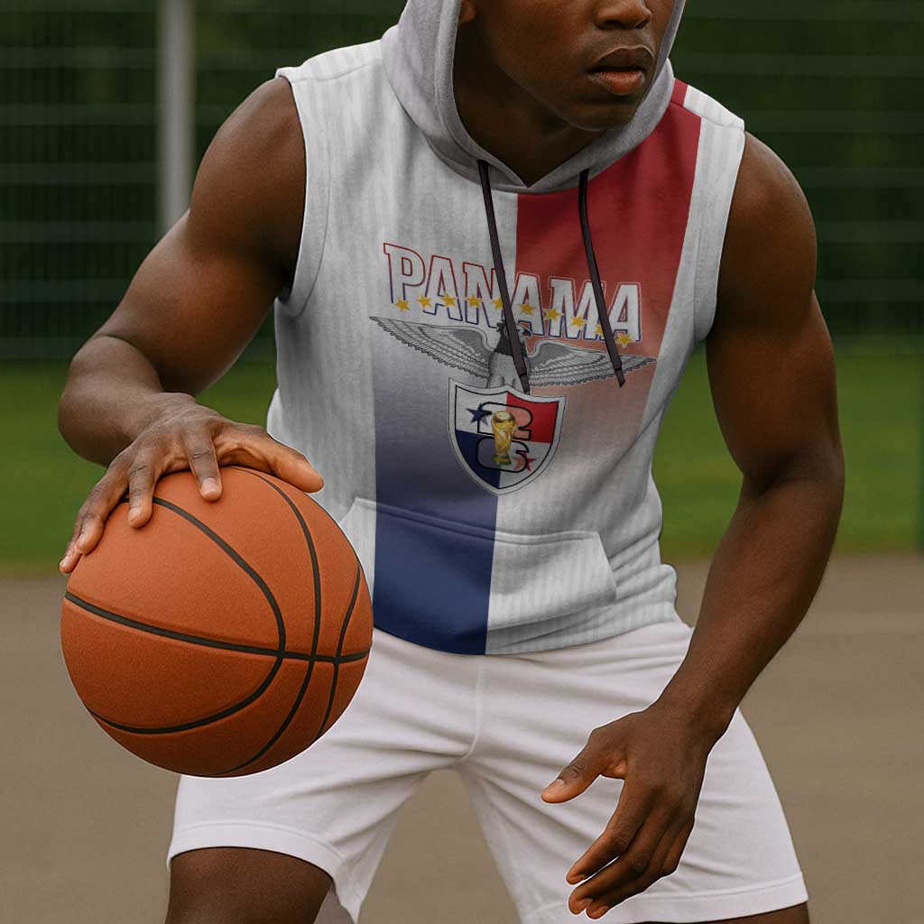 Afro-Panama Football Los Canaleros 2026 Custom Sleeveless Hoodie Rising Glory - Wonder Print Shop