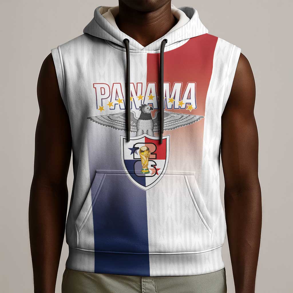 Afro-Panama Football Los Canaleros 2026 Custom Sleeveless Hoodie Rising Glory - Wonder Print Shop