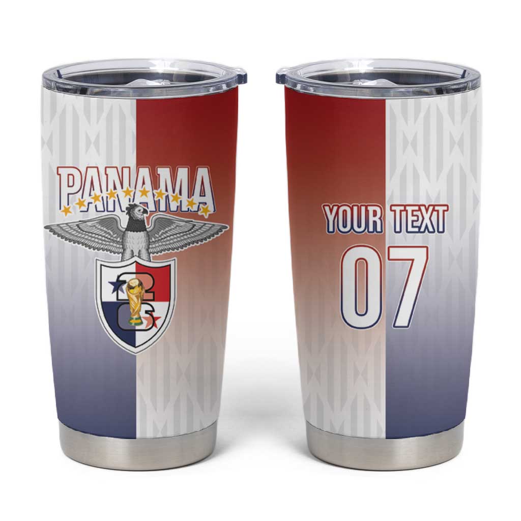 Afro-Panama Football Los Canaleros 2026 Custom Tumbler Cup Rising Glory - Wonder Print Shop