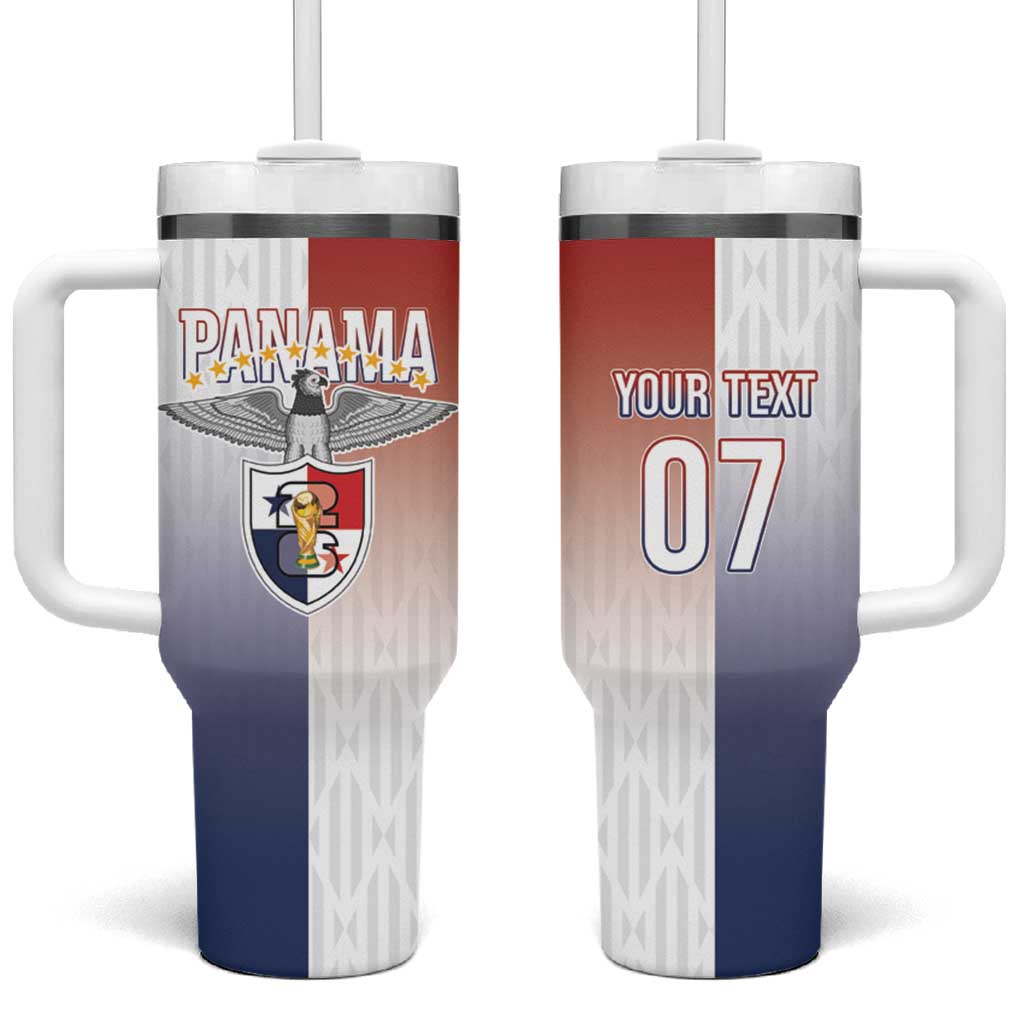 Afro-Panama Football Los Canaleros 2026 Custom Tumbler With Handle Rising Glory - Wonder Print Shop