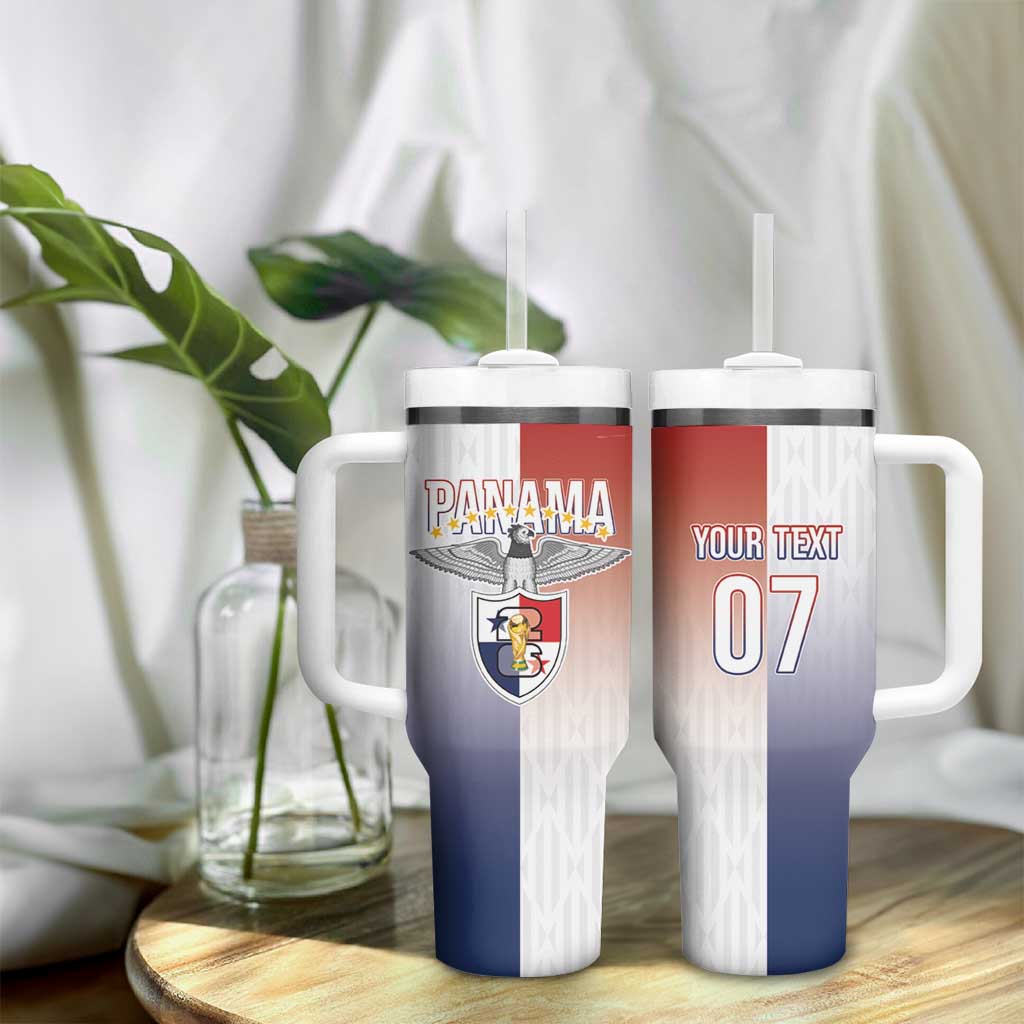 Afro-Panama Football Los Canaleros 2026 Custom Tumbler With Handle Rising Glory - Wonder Print Shop