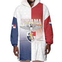Afro-Panama Football Los Canaleros 2026 Custom Wearable Blanket Hoodie Rising Glory - Wonder Print Shop