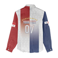 Afro-Panama Football Los Canaleros 2026 Custom Women Casual Shirt Rising Glory - Wonder Print Shop