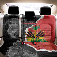 Personalized Haiti First Black Republic 1804 Back Car Seat Cover Ayiti Citadel Laferriere