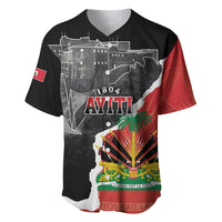 Personalized Haiti First Black Republic 1804 Baseball Jersey Ayiti Citadel Laferriere