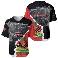 Personalized Haiti First Black Republic 1804 Baseball Jersey Ayiti Citadel Laferriere