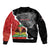 Personalized Haiti First Black Republic 1804 Bomber Jacket Ayiti Citadel Laferriere