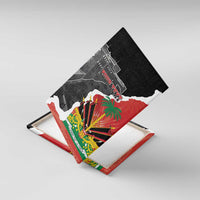 Personalized Haiti First Black Republic 1804 Canvas Wall Art Ayiti Citadel Laferriere