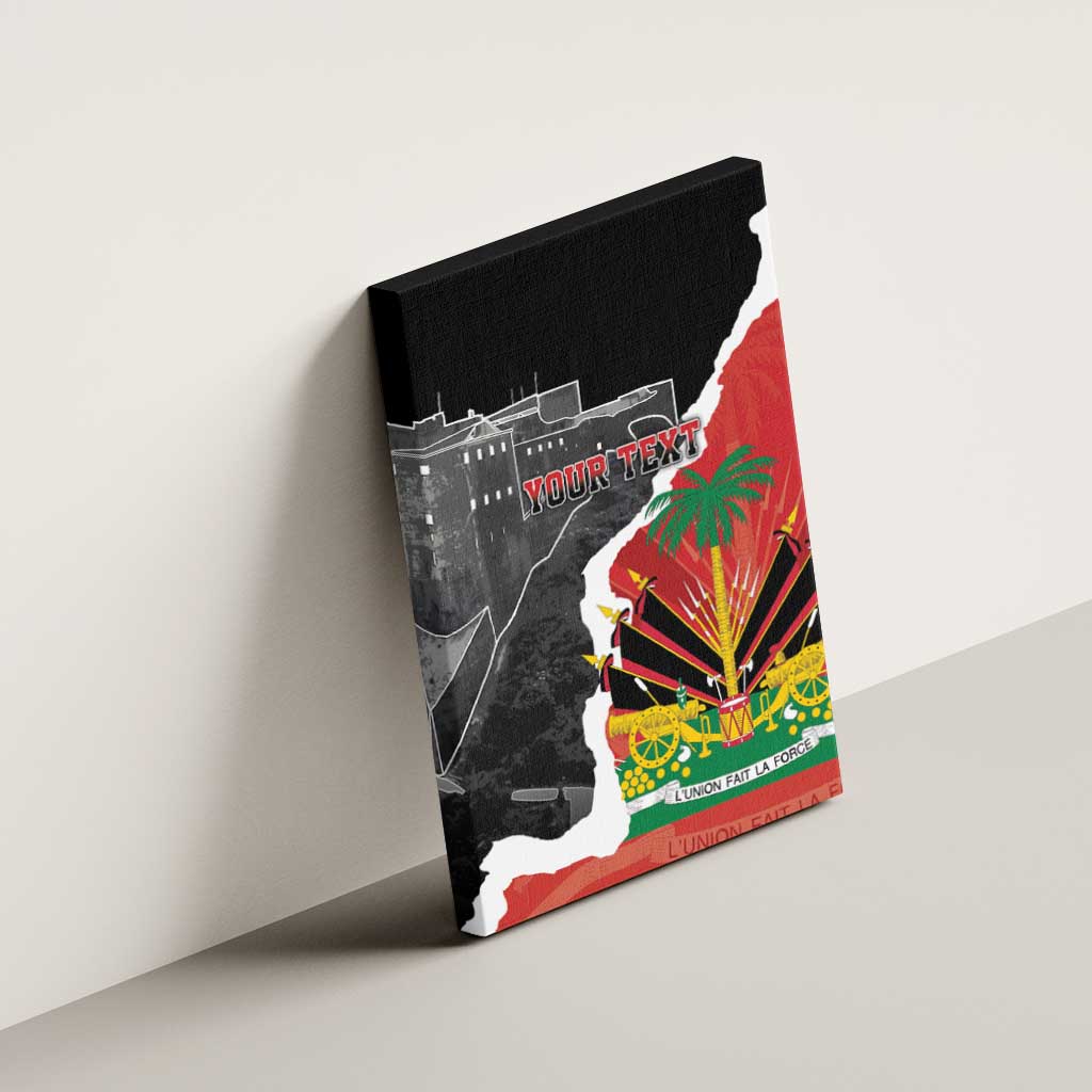 Personalized Haiti First Black Republic 1804 Canvas Wall Art Ayiti Citadel Laferriere