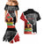 Personalized Haiti First Black Republic 1804 Couples Matching Mermaid Dress and Hawaiian Shirt Ayiti Citadel Laferriere