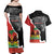 Personalized Haiti First Black Republic 1804 Couples Matching Off Shoulder Maxi Dress and Hawaiian Shirt Ayiti Citadel Laferriere