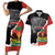 Personalized Haiti First Black Republic 1804 Couples Matching Short Sleeve Bodycon Dress and Hawaiian Shirt Ayiti Citadel Laferriere