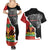 Personalized Haiti First Black Republic 1804 Couples Matching Summer Maxi Dress and Hawaiian Shirt Ayiti Citadel Laferriere