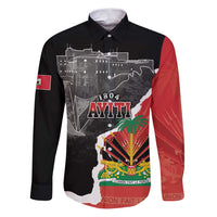 Personalized Haiti First Black Republic 1804 Family Matching Puletasi and Hawaiian Shirt Ayiti Citadel Laferriere