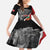 Personalized Haiti First Black Republic 1804 Family Matching Short Sleeve Bodycon Dress and Hawaiian Shirt Ayiti Citadel Laferriere