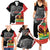 Personalized Haiti First Black Republic 1804 Family Matching Summer Maxi Dress and Hawaiian Shirt Ayiti Citadel Laferriere