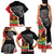 Personalized Haiti First Black Republic 1804 Family Matching Tank Maxi Dress and Hawaiian Shirt Ayiti Citadel Laferriere