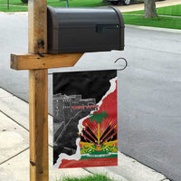 Personalized Haiti First Black Republic 1804 Garden Flag Ayiti Citadel Laferriere