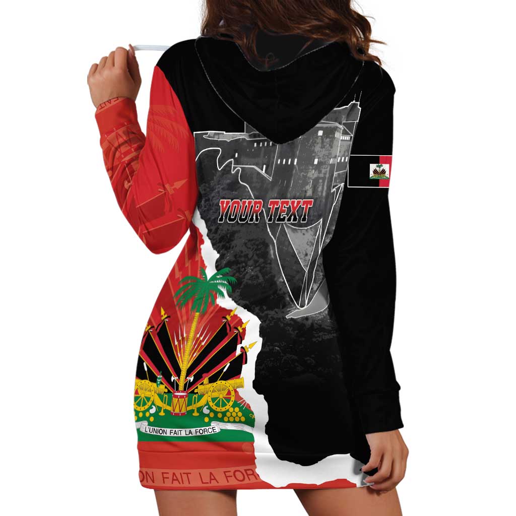 Personalized Haiti First Black Republic 1804 Hoodie Dress Ayiti Citadel Laferriere
