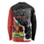 Personalized Haiti First Black Republic 1804 Long Sleeve Shirt Ayiti Citadel Laferriere