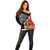 Personalized Haiti First Black Republic 1804 Off Shoulder Sweater Ayiti Citadel Laferriere