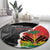 Personalized Haiti First Black Republic 1804 Round Carpet Ayiti Citadel Laferriere