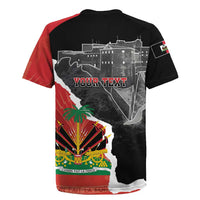 Personalized Haiti First Black Republic 1804 Rugby Jersey Ayiti Citadel Laferriere