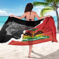 Personalized Haiti First Black Republic 1804 Sarong Ayiti Citadel Laferriere