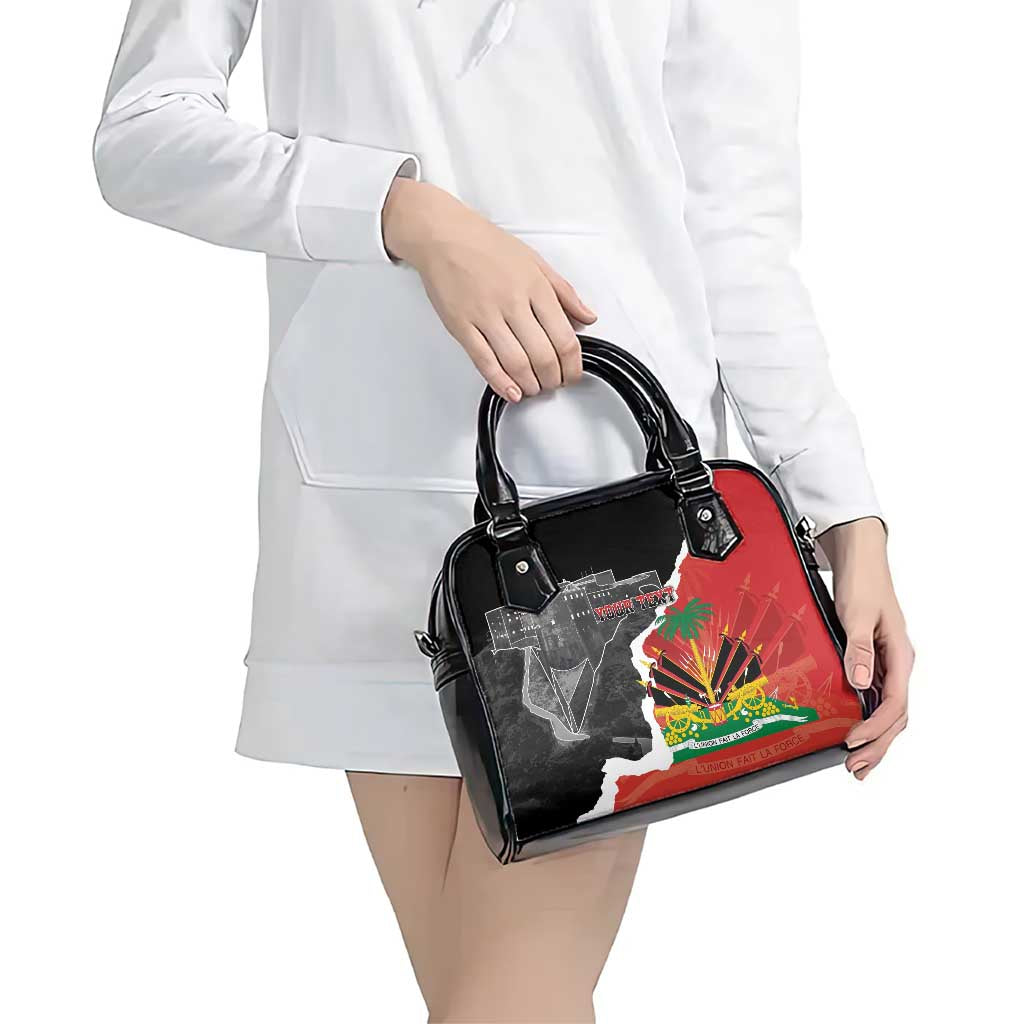 Personalized Haiti First Black Republic 1804 Shoulder Handbag Ayiti Citadel Laferriere