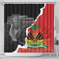 Personalized Haiti First Black Republic 1804 Shower Curtain Ayiti Citadel Laferriere