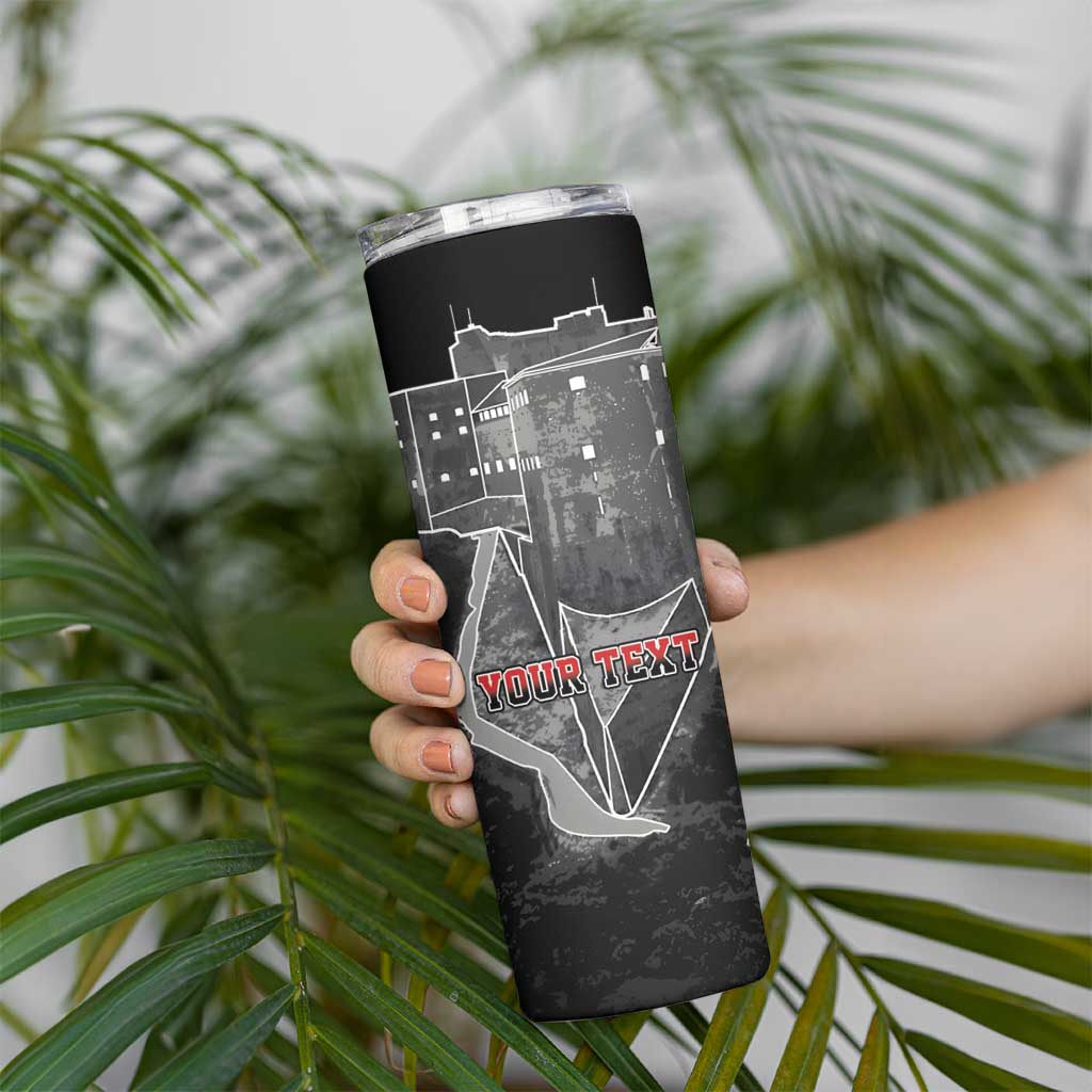 Personalized Haiti First Black Republic 1804 Skinny Tumbler Ayiti Citadel Laferriere