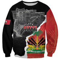 Personalized Haiti First Black Republic 1804 Sweatshirt Ayiti Citadel Laferriere