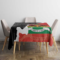 Personalized Haiti First Black Republic 1804 Tablecloth Ayiti Citadel Laferriere