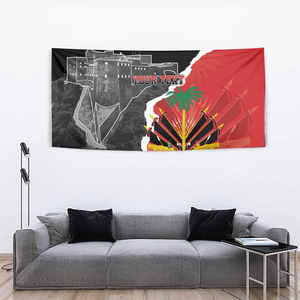 Personalized Haiti First Black Republic 1804 Tapestry Ayiti Citadel Laferriere