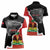 Personalized Haiti First Black Republic 1804 Women Polo Shirt Ayiti Citadel Laferriere