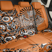 Canada Indigenous Orange Back Car Seat Cover Haida Art Thunder Bird