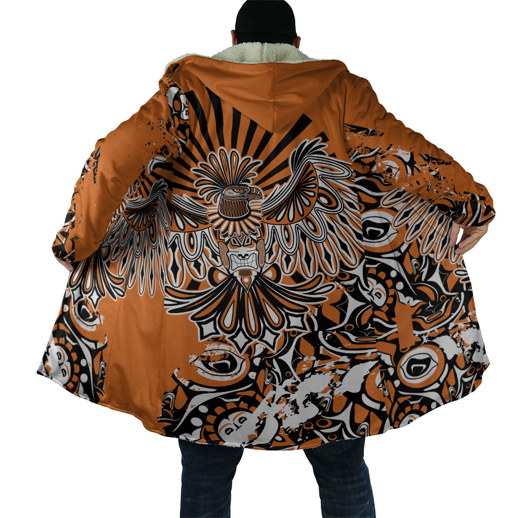 Canada Indigenous Orange Cloak Haida Art Thunder Bird
