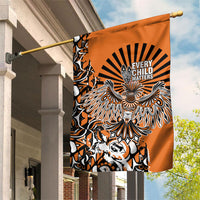 Canada Indigenous Orange Garden Flag Haida Art Thunder Bird